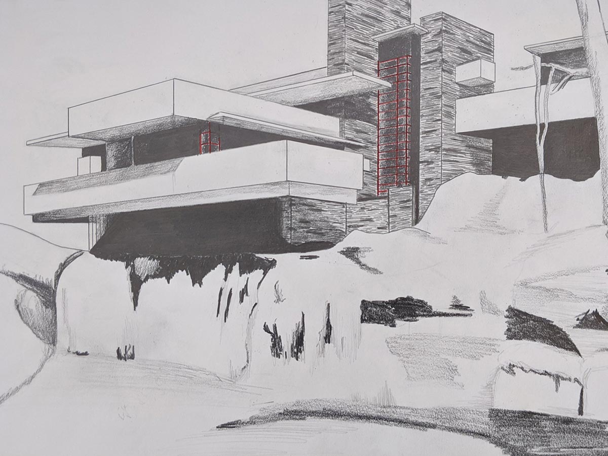 Frank Lloyd Wright Perspective