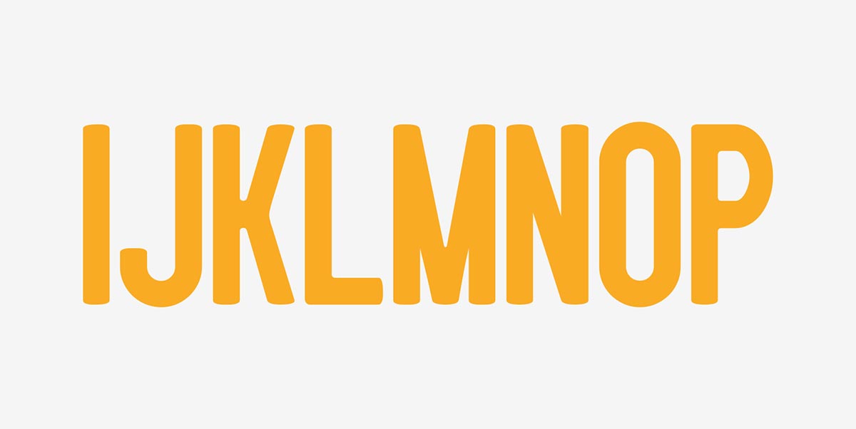 glyph sample letters