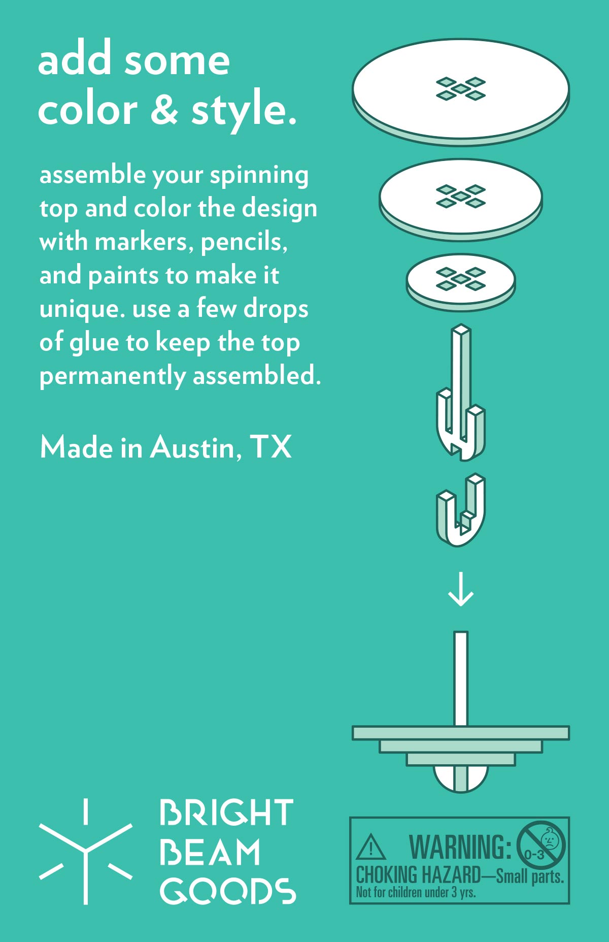 back card for packaging