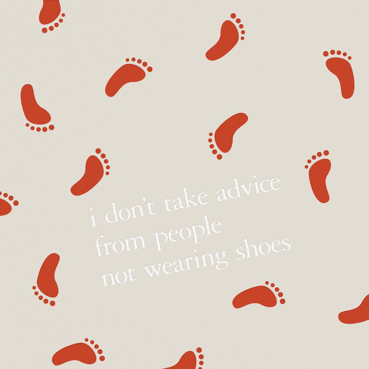 shoelessadvice