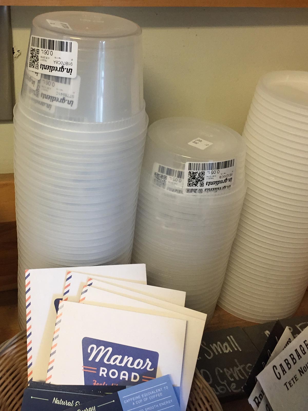 plastic containers