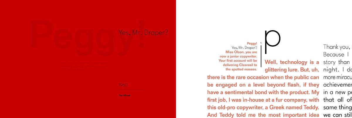 book spread