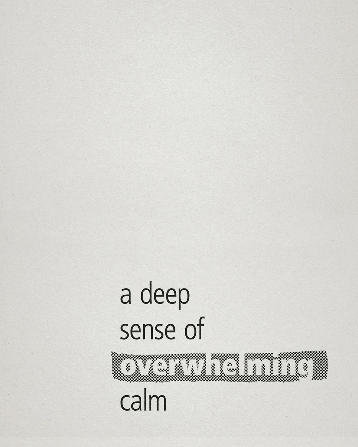 overwhelmingcalm